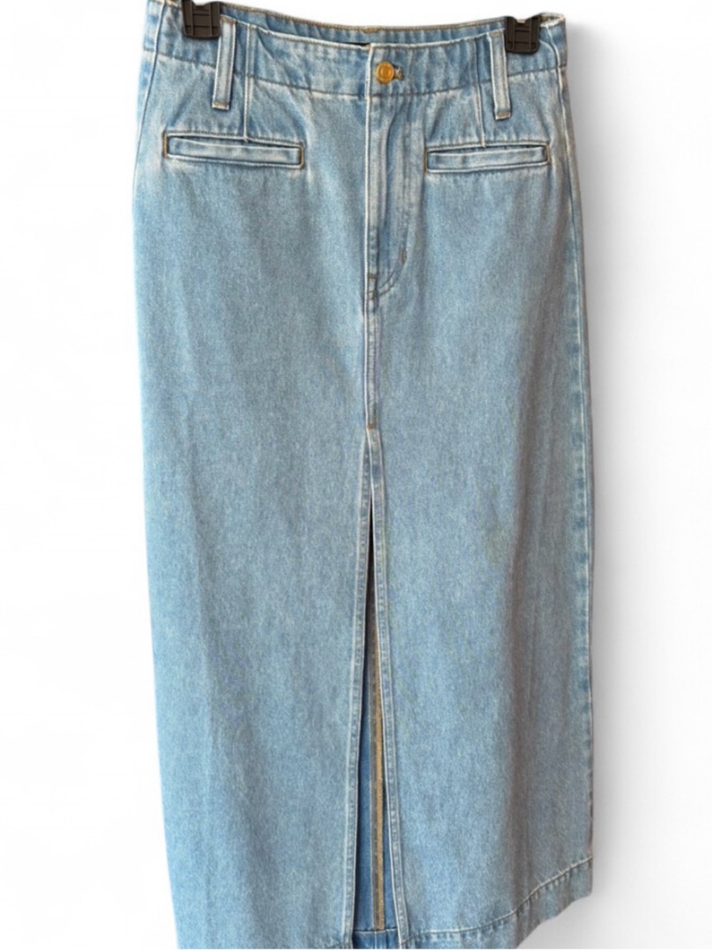 J. Crew Denim Midi Skirt